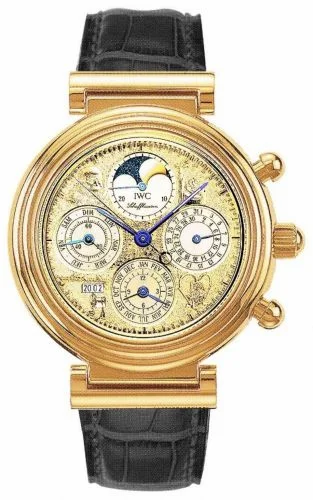 IWC Da Vinci Tourbillon Leonardo Rose Gold / French IW3752-20 (IW375220)